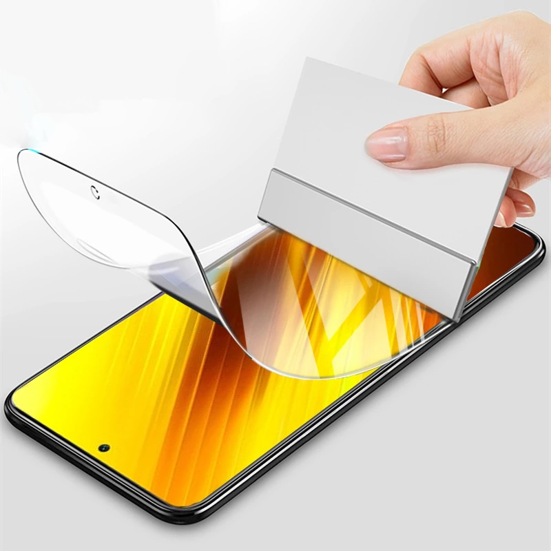 Bakeey-for-POCO-M3-Film-HD-Automatic-Repair-Anti-Scratch-Full-Coverage-Front--Back-Soft-Hydrogel-Fil-1801148-8